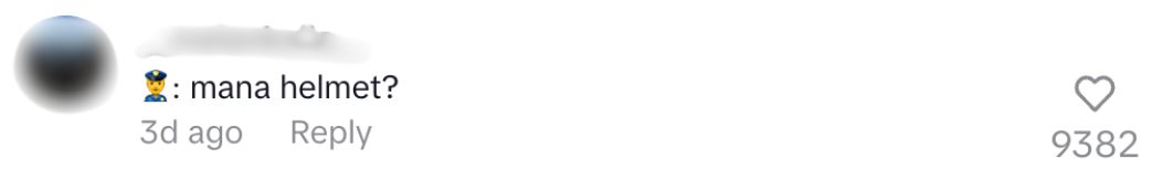 Police ask helmet where