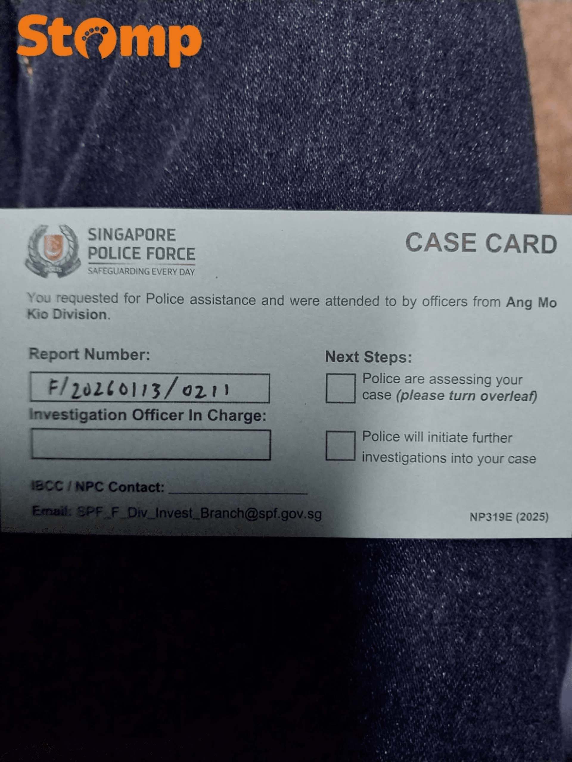 Police report filed over chilli in noodles