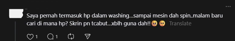 'Stupidest Thing I've Ever Done' — M'sian Woman Puts Powerbank Into Dryer, Nearly Causes Explosion comment 1