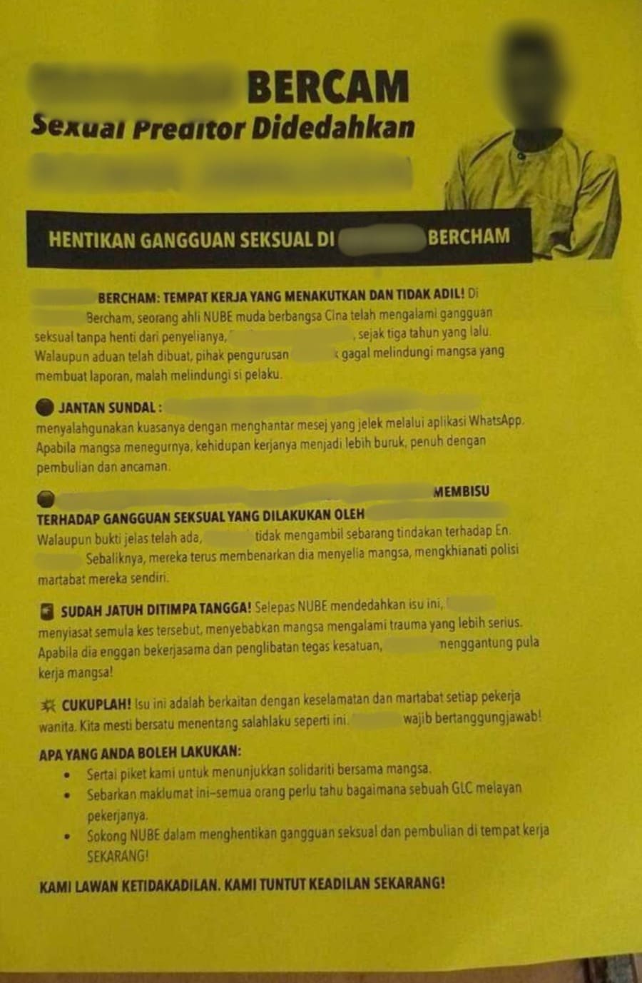protest pamphlet