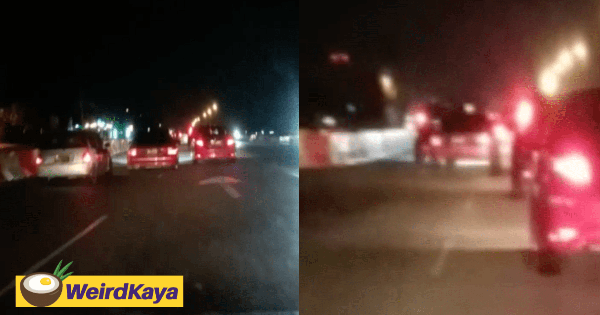 Proton Wira Driver Seen Driving In Zigzags In Johor, Gets Arrested For Dangerous Driving