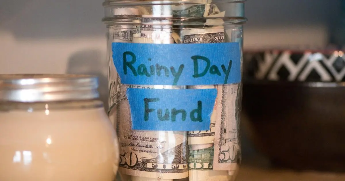 rainy day fund