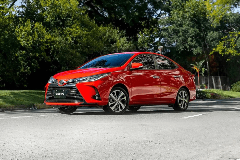 RED TOYOTA VIOS