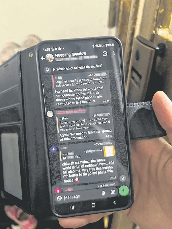 Residents complaining about Wi-Fi note