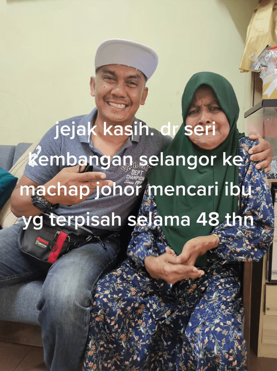 M'sian Man Has Tearful Reunion With Birth Mother After 48 Years Of Separation