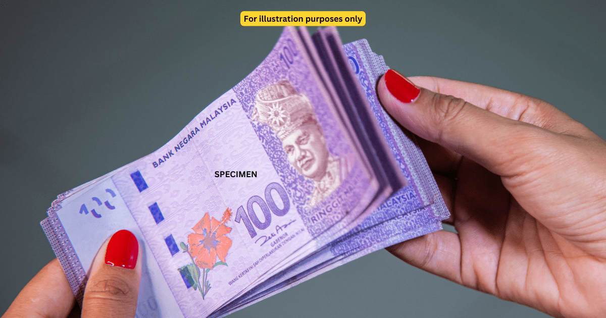RINGGIT COUNTING RM100