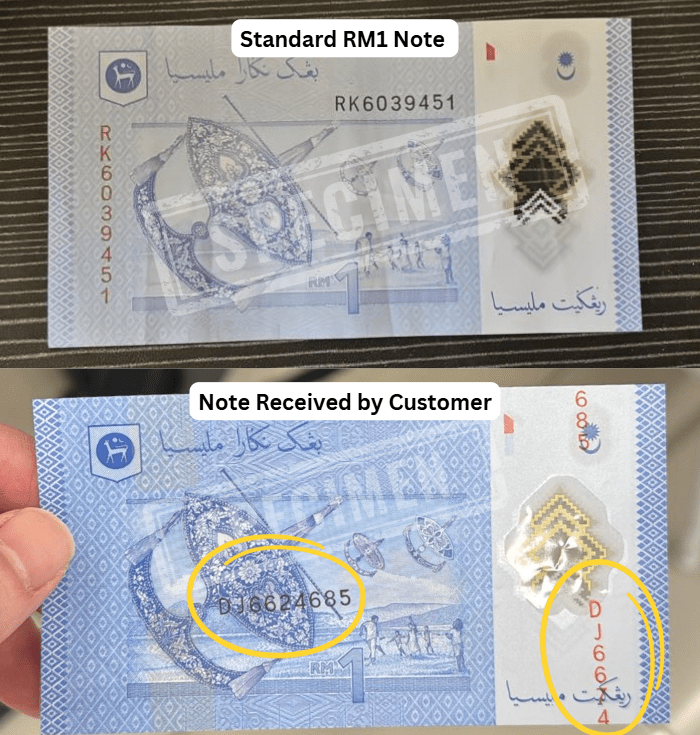 RM1 notes