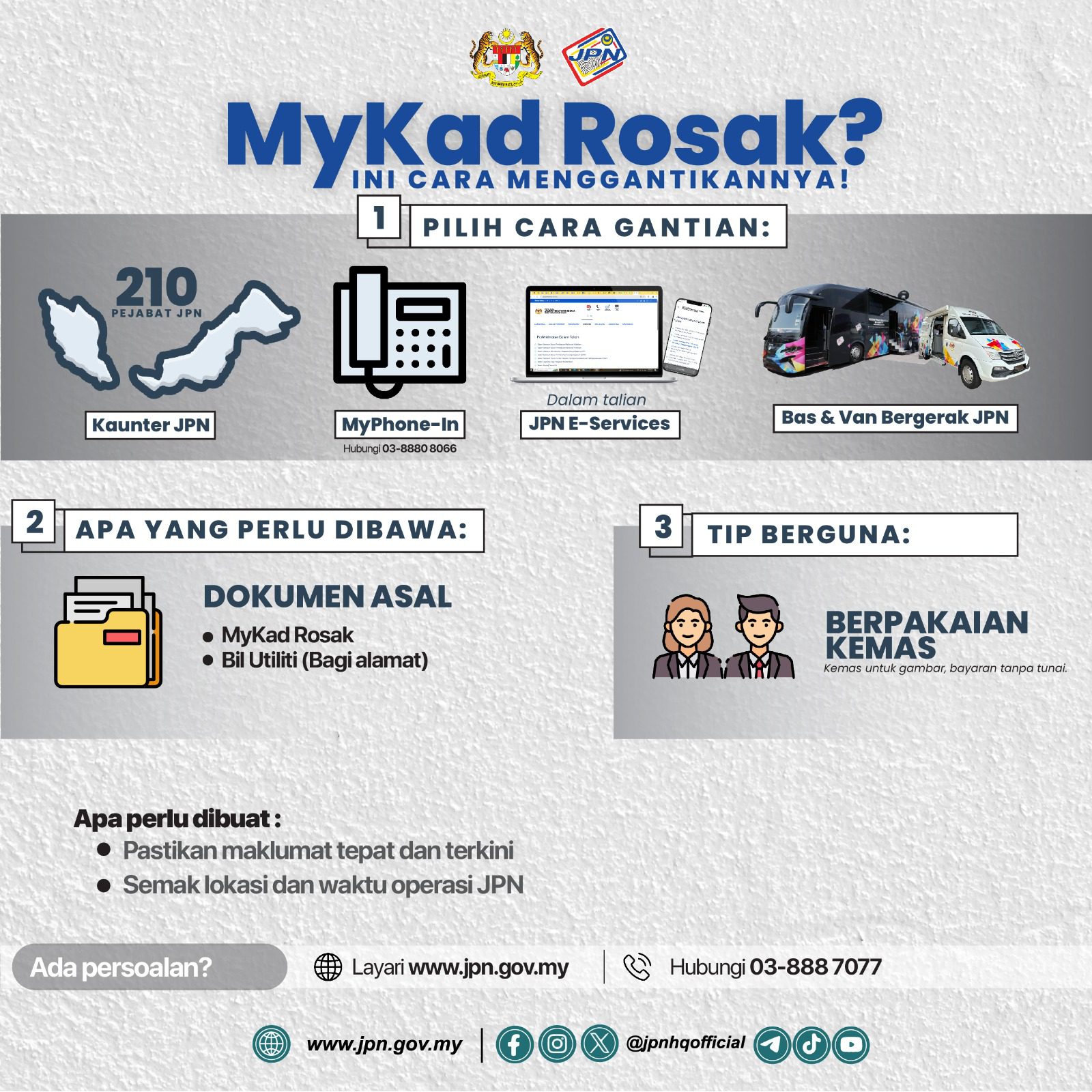 RM10 Is All You Need To Replace Your Damaged MyKad, Here’s How