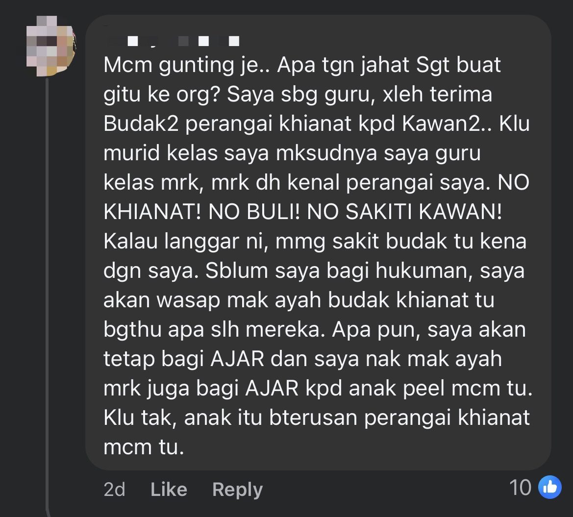 M'sian Boy Finds RM100 Prize Money Being Cut Up, Mum Believes Bullies May Be Behind It comment 1