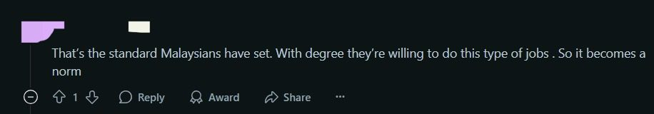 M'sians Stunned By Job Listing Offering RM13K Salary As Toilet Cleaner In S'pore comment 3