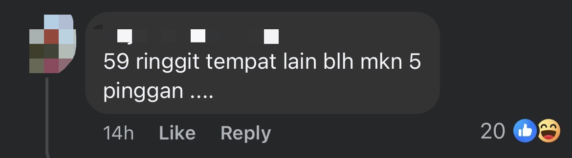 M'sian Customer Runs Away Without Paying Upon Hearing Char Koay Teow Dish Costs RM59 comment 2