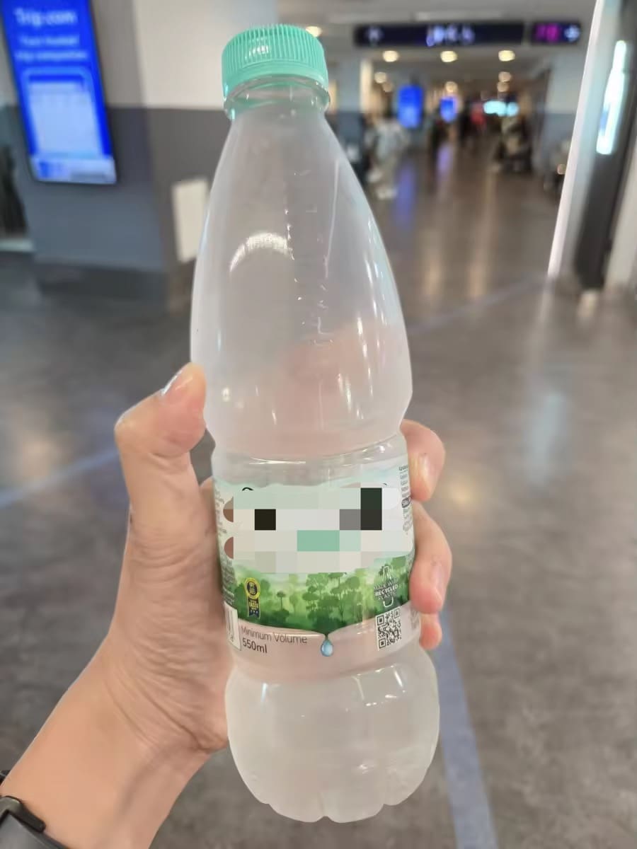 RM7.80 mineral water