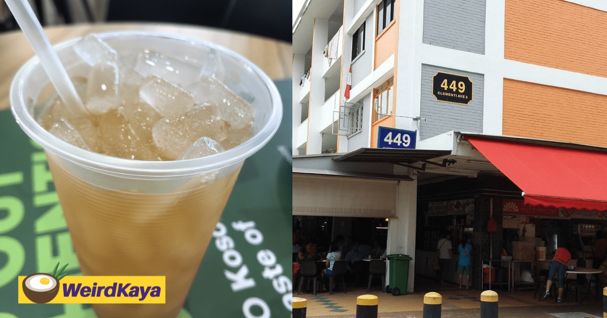 S'porean Man Outraged By RM9 Iced Lemon Tea He Ordered At Kopitiam