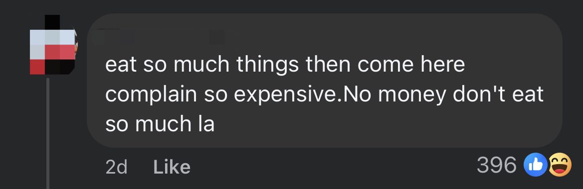 M'sian Man Rants About Paying RM98 For 2 Bowls Of Pork Noodles, But Receipt Shows A Different Story comment 3