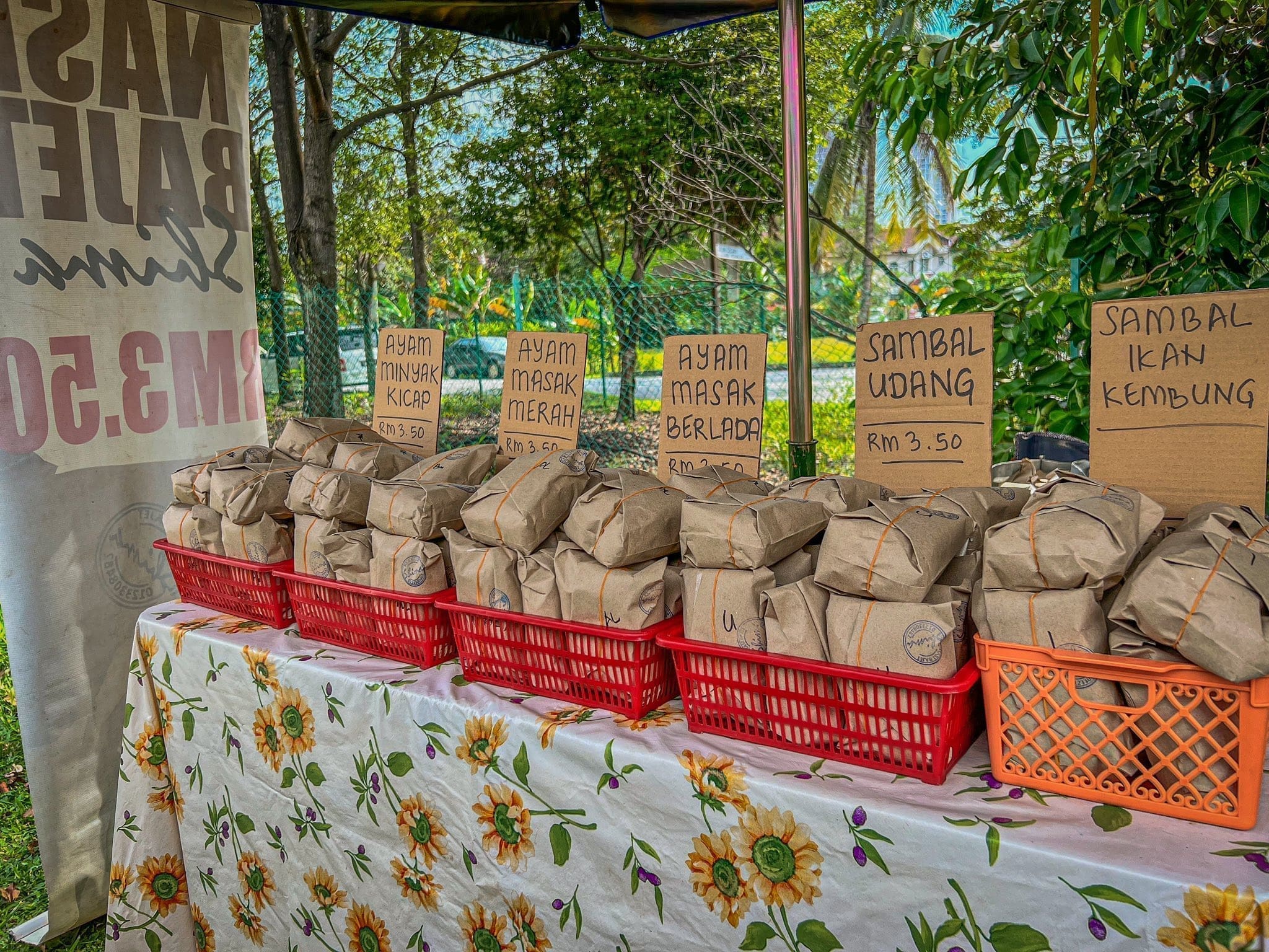 roadside food stall