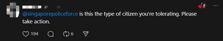 Motorcyclist Honks Angrily & Hurls Rock At M'sian Woman's Car While She Was Merging Into Lane comment 3
