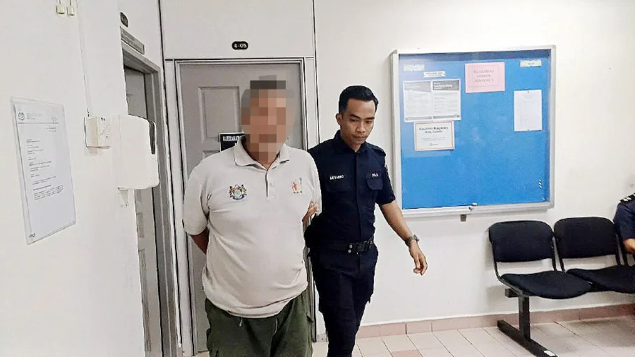 Roslan Abas, accused for child neglect, detained
