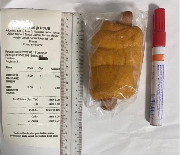 RM5 Sausage Bun? Johor Health Department Reprimands Hospital Bakery For Overpricing