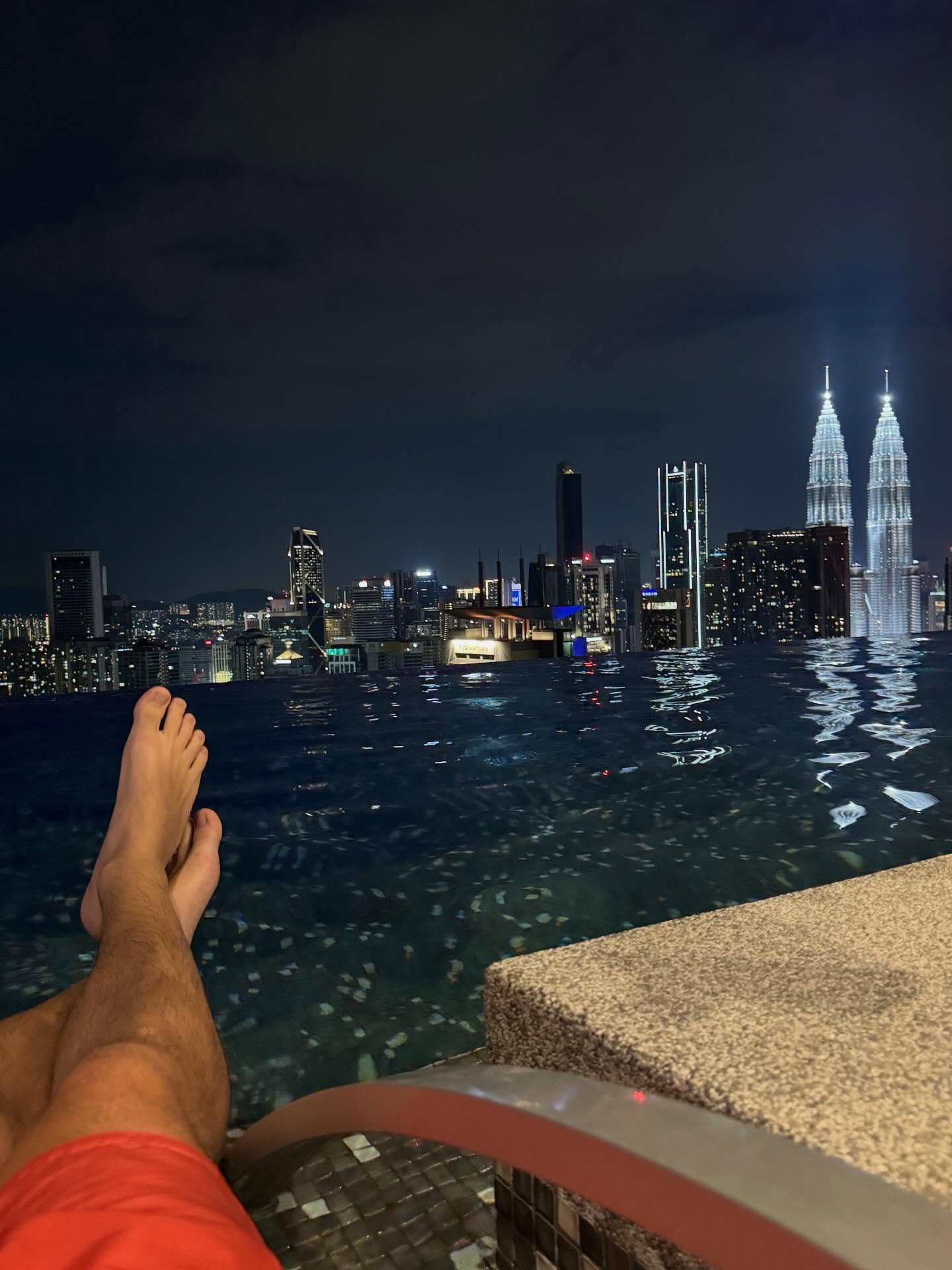 Russian travelling in Malaysia