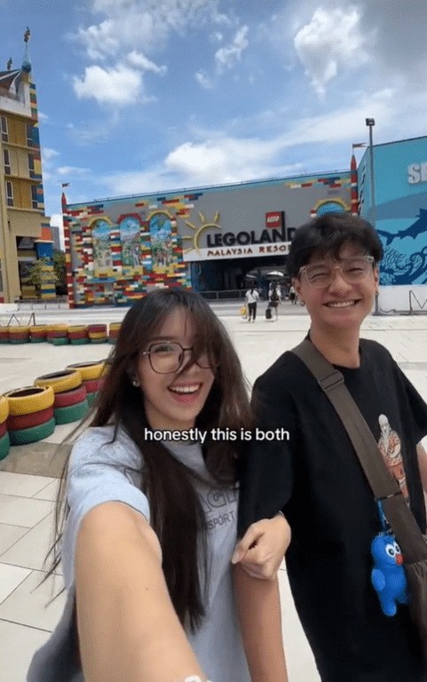 Sabrina & boyfriend visting Sea Aquarium