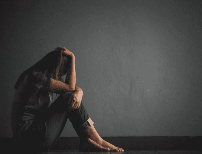 sad woman