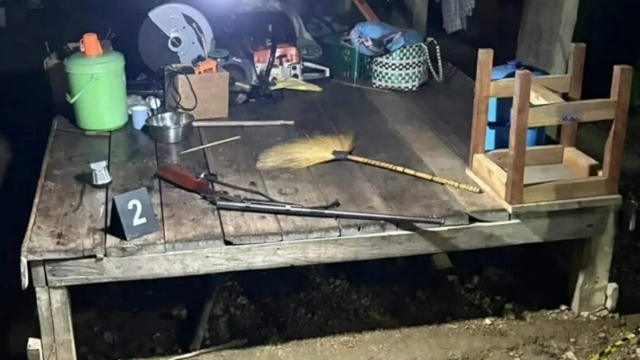 Scene of shooting over omelettes in Thailand