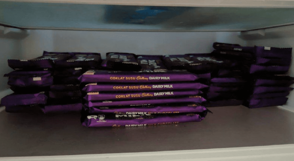 M'sian Man Wins A Year's Supply Of Cadbury Chocolate After Spending Only RM6 To Join Competition