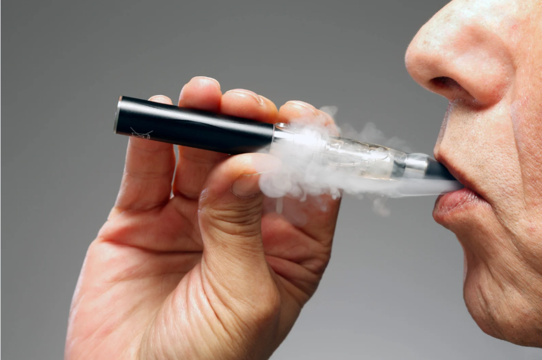 Vape ban in stages vape stock photo