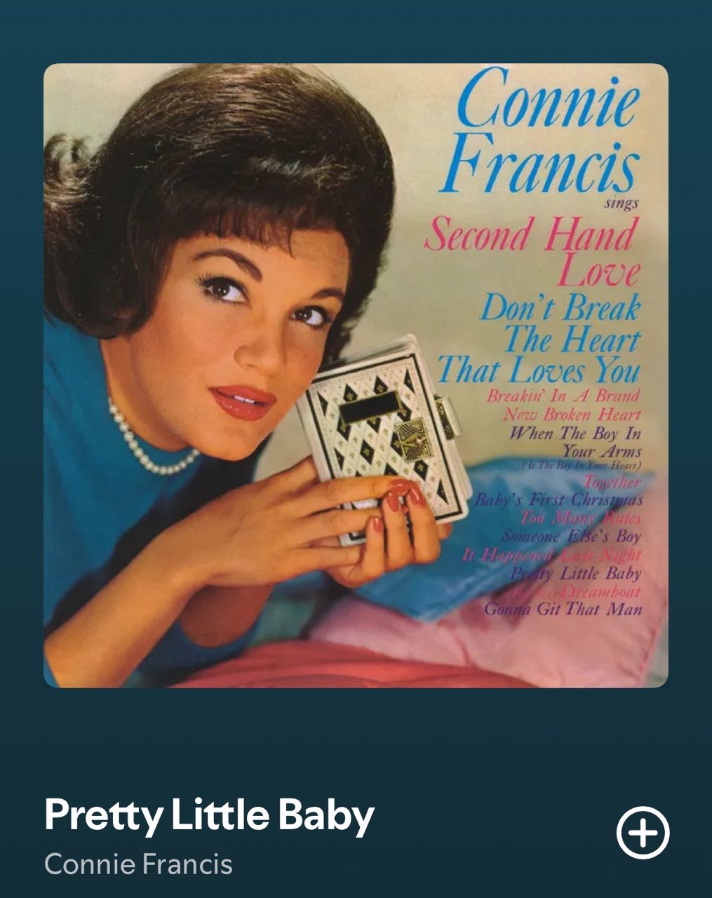 screenshot from spotify