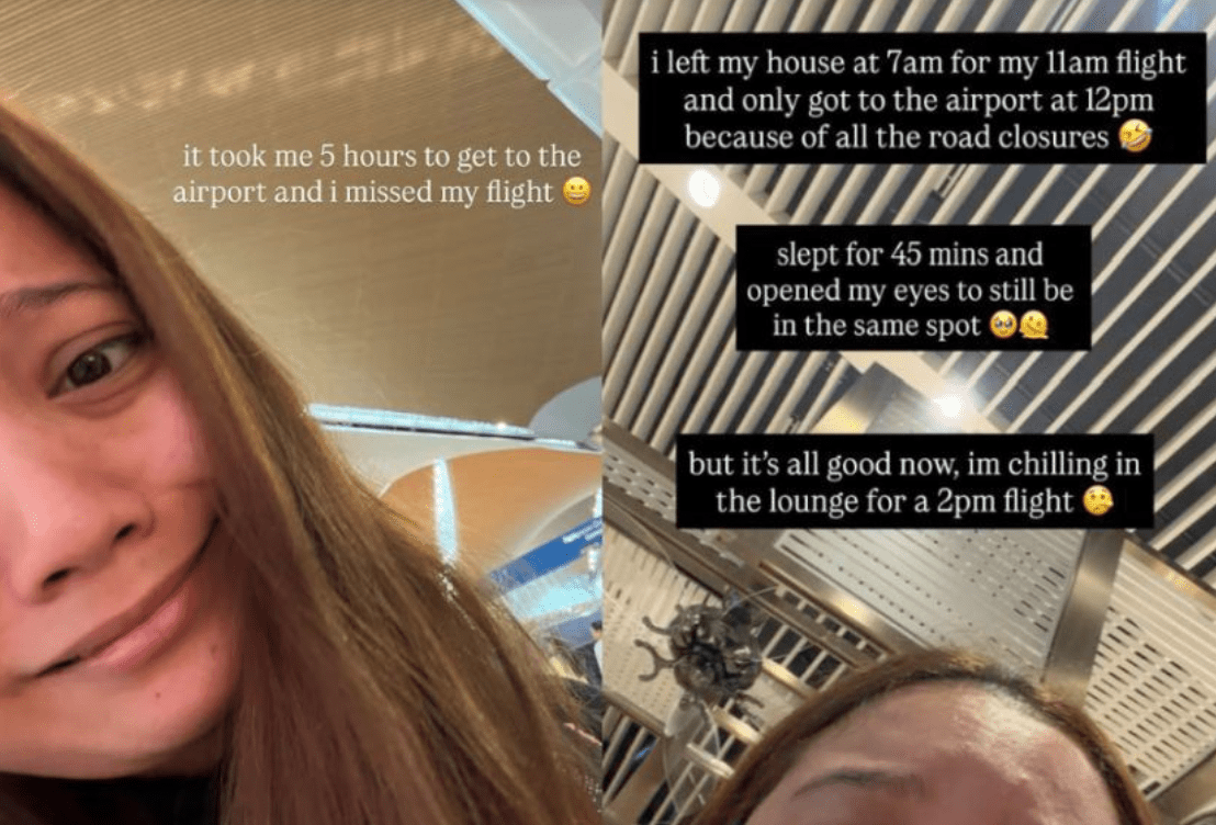 Screenshot of being late to flight (2)