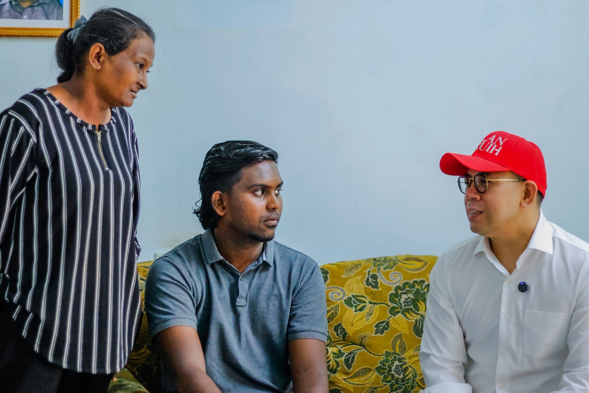 Selveston with Steven Sim