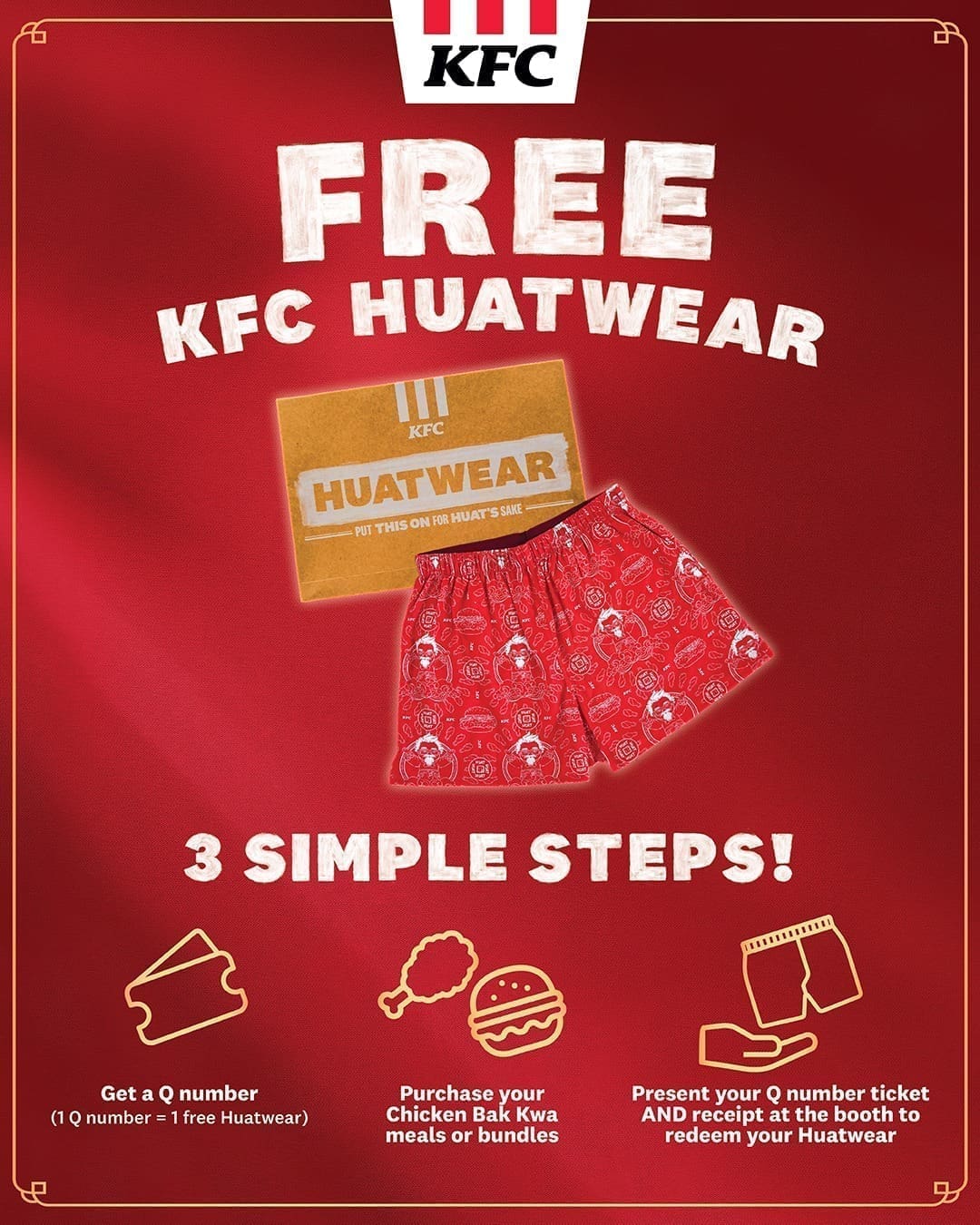 SG KFC HUATWEAR steps