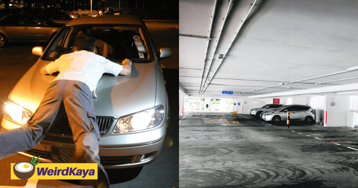 SG Man Catches Wife Naked With BF Inside Car, Gets Knocked Down While Stopping BF From Fleeing
