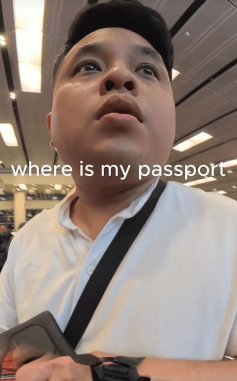 SG man realises passport missing