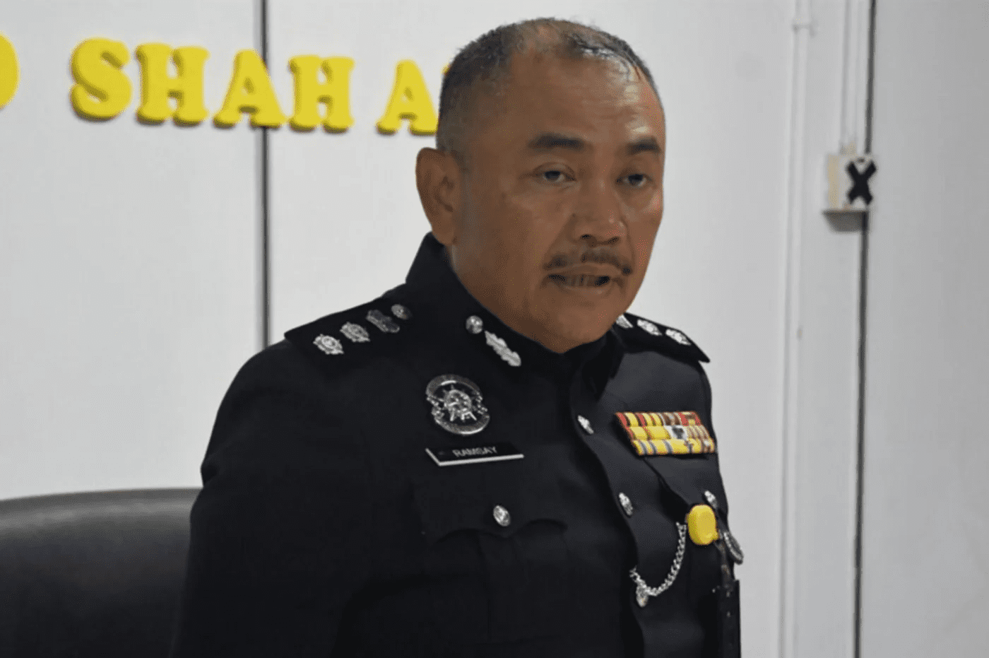 Shah Alam District Police Chief Assistant Commissioner Ramsay Embol