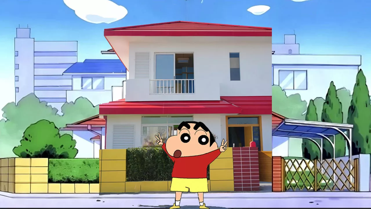 Shin chan house