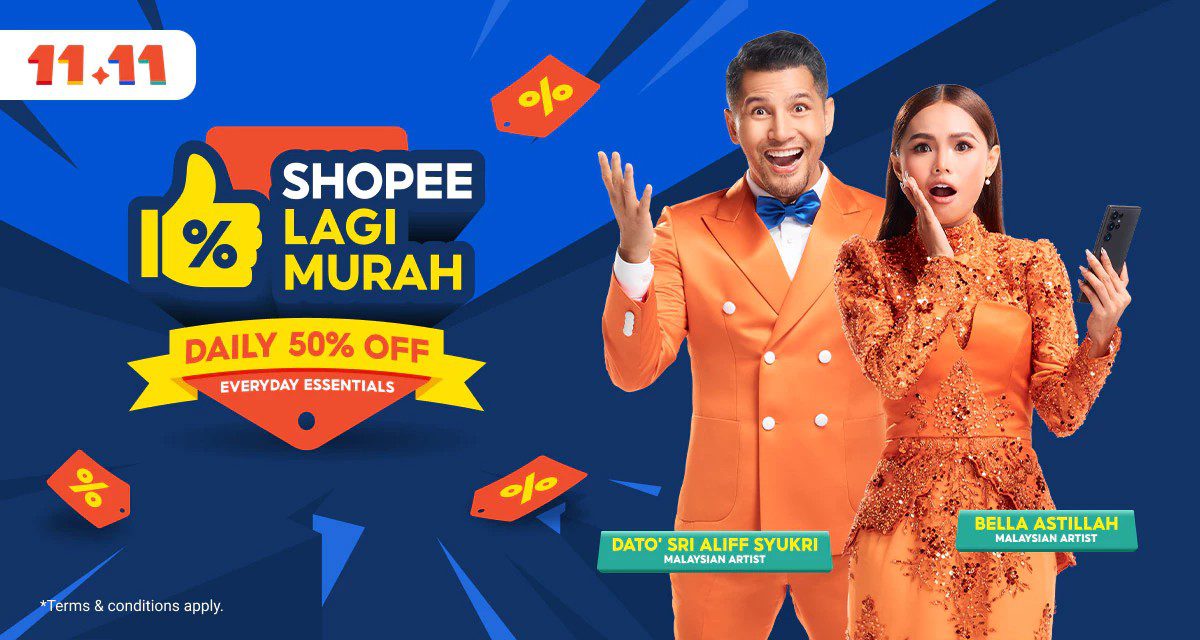 Shopee 11.11 Big Sale Is Back & It’s Actually Lagi Gempak This Year – 50% Off Daily, Free Shipping & Even All-New Saga Up For Grabs
