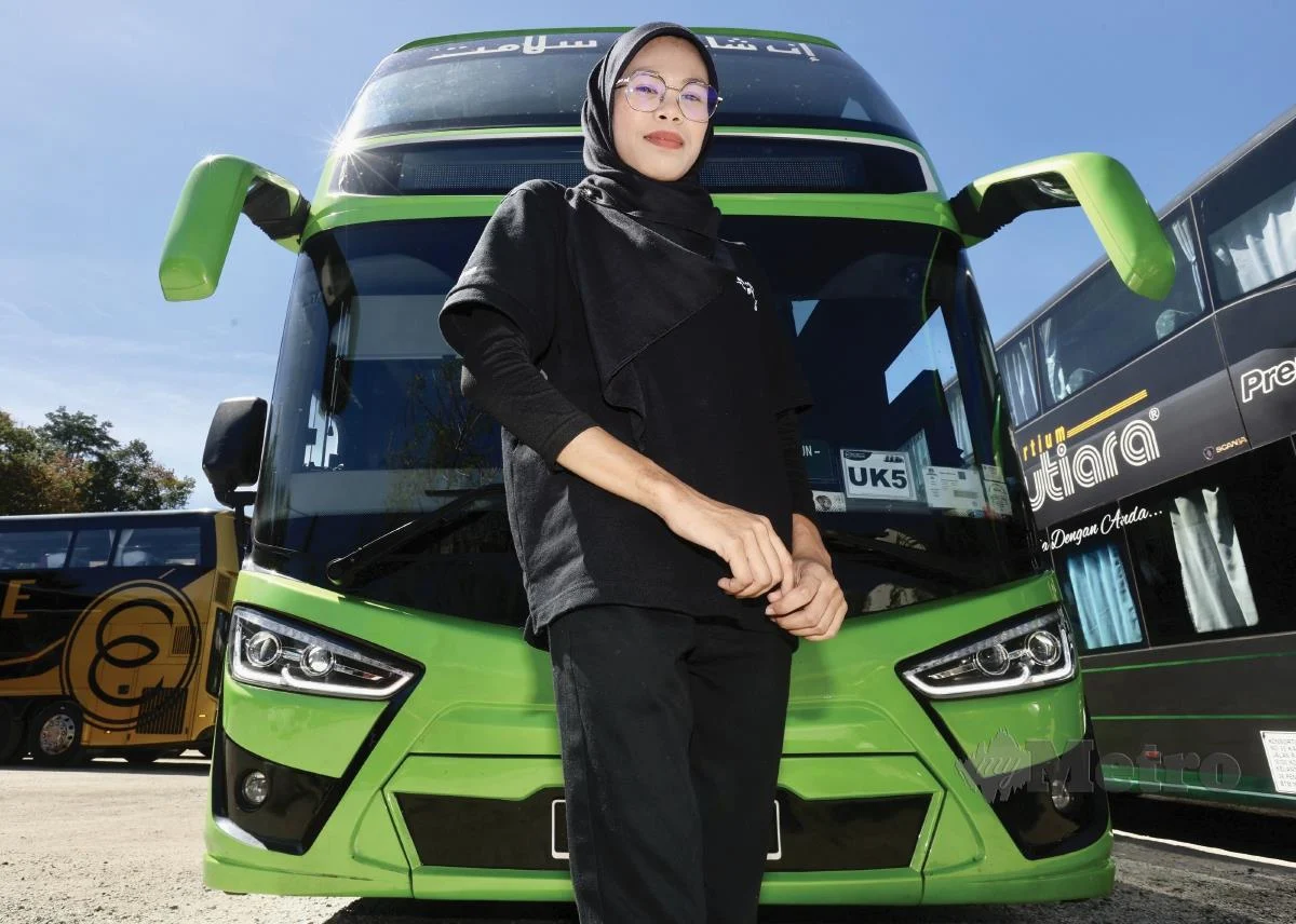 Single mum drives express bus (3)
