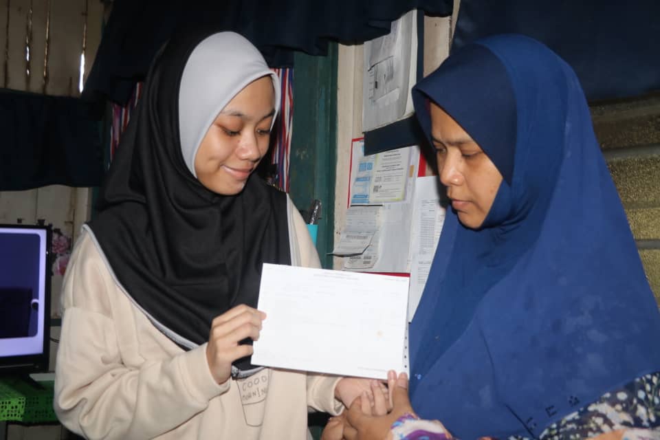 SPM student with 8A