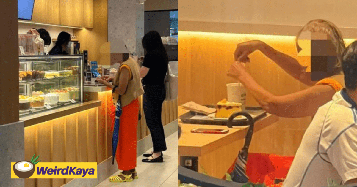 S'porean Gives Female Beggar RM15 For Food, Only To See Her Buy RM30 Cake At Nearby Cafe