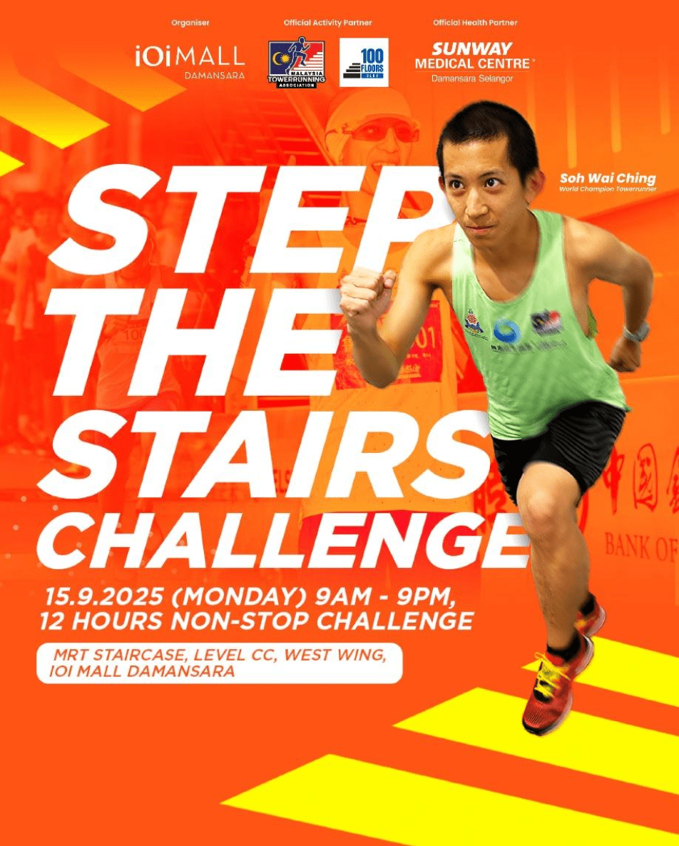 Step the Stairs Challenge poster
