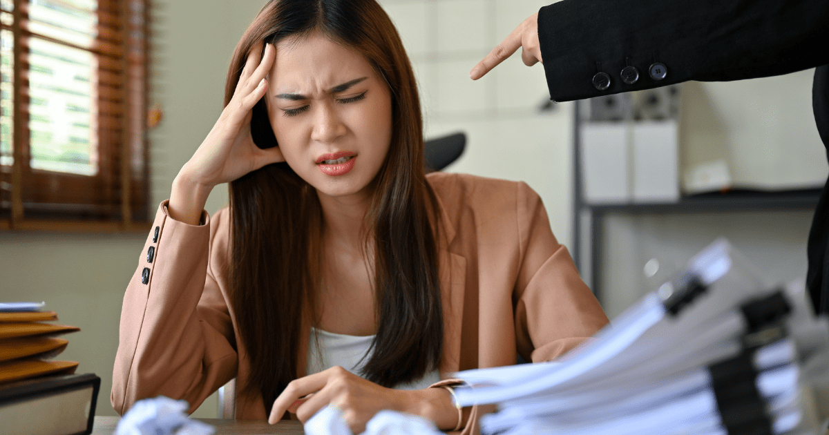 stress woman