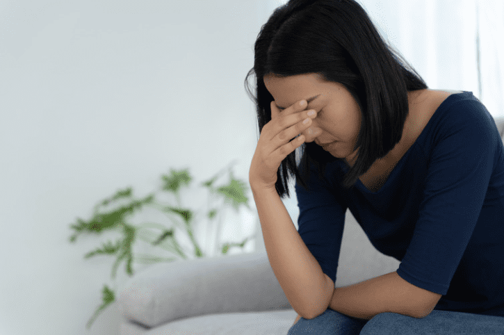 stress woman