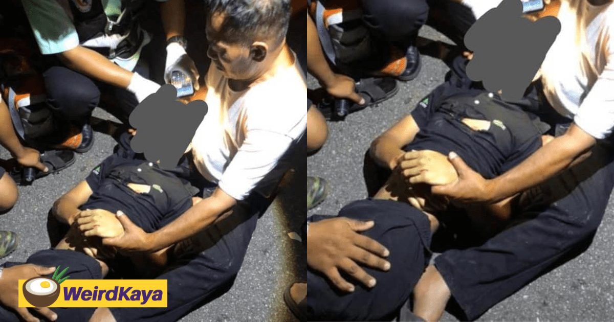 19yo M'sian Teen Passes Away In Dad's Arms After Crashing Into Car & Getting Hit By Another Car