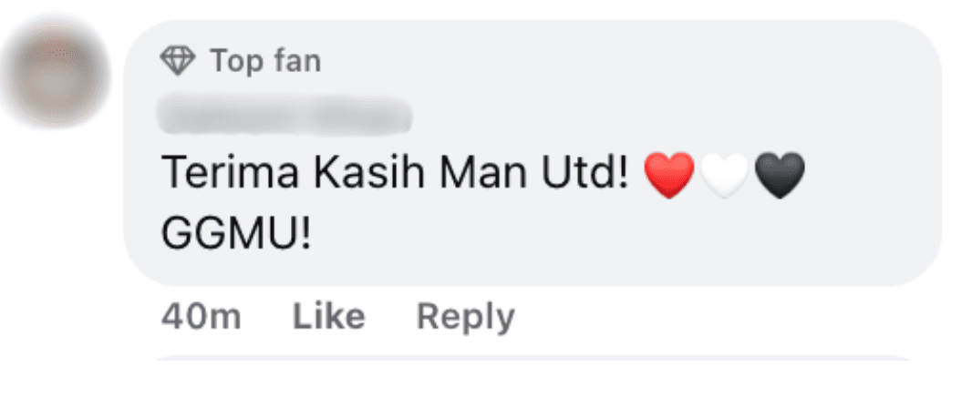 Thank you Man Utd