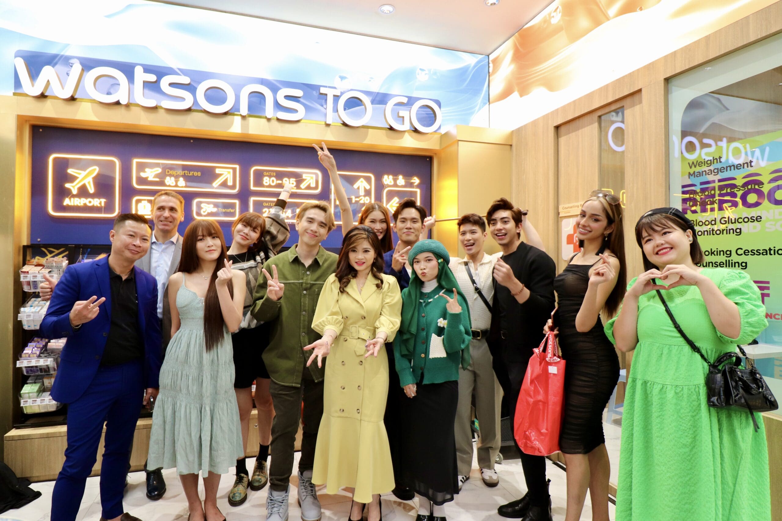 The Exchange TRX Watsons launch with celebrities