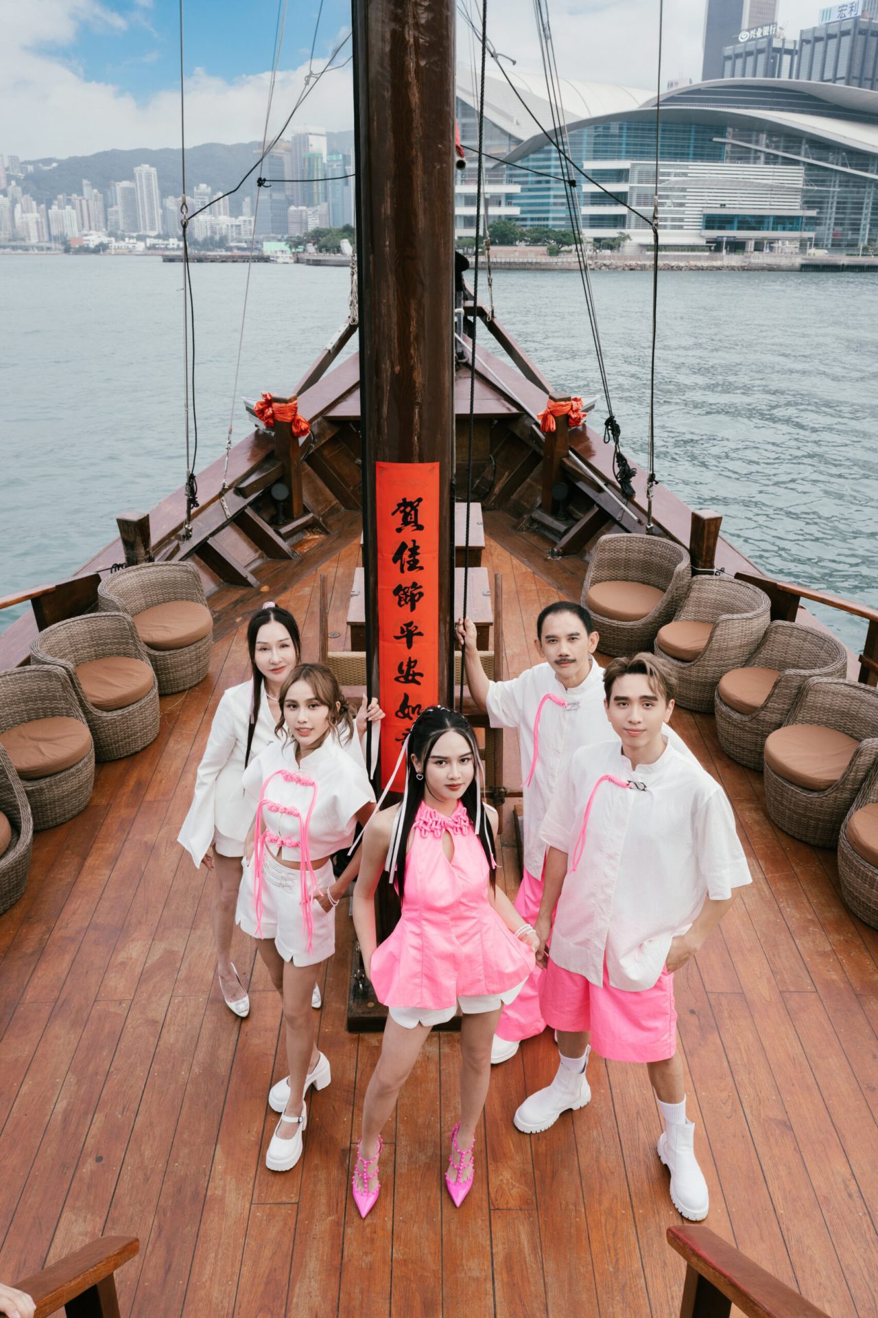 The Kuans aboard Aqua Luna