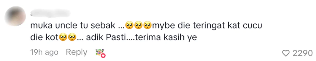 thinking of his grandchildren