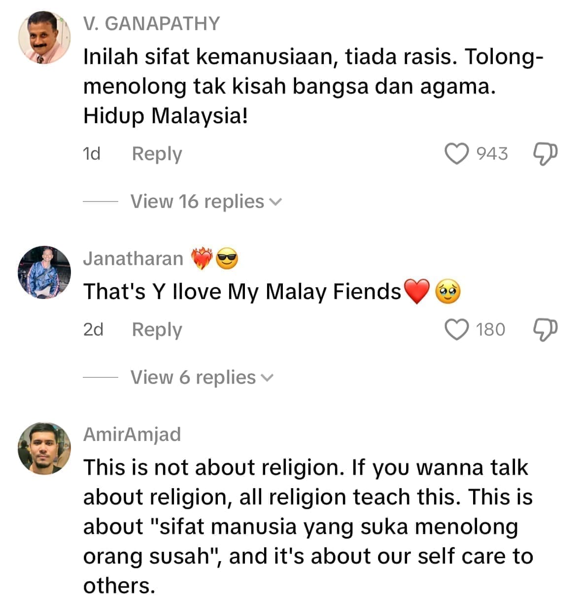 tiktok comments 