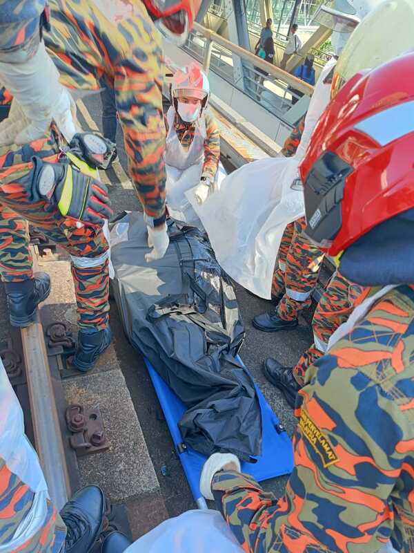titiwangsa LRT OKU fall and dead 4